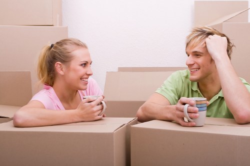 Removal van service for homes in Canonbury