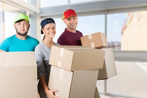 Man and van service helping with a local move in Canonbury