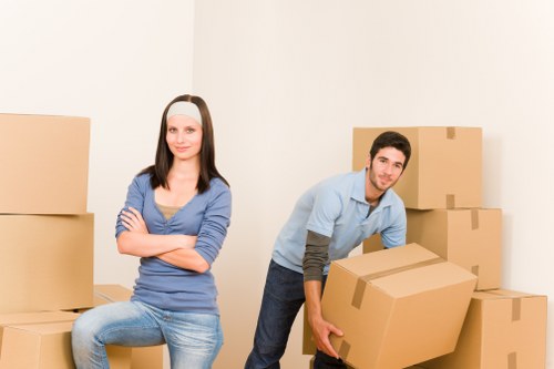 Packing and loading service for Canonbury house or flat move