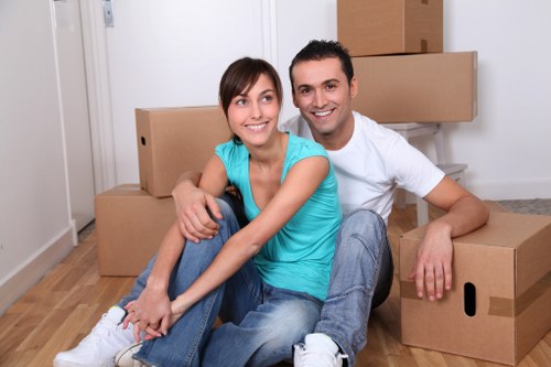 Checklist and packing supplies for a local Canonbury removal