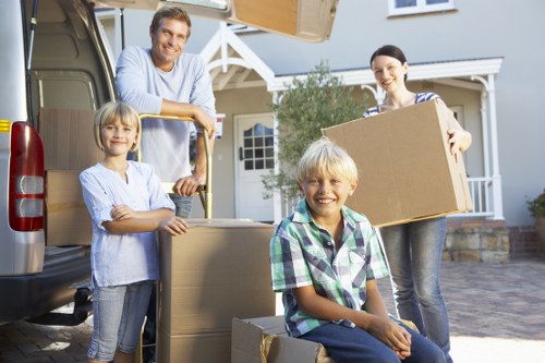 Secure handling of furniture and boxes during a move